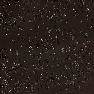 Doudou plat lapin Lapidou taupe imprimé phosphorescent  