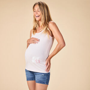 Débardeur de grossesse printé pour femme  