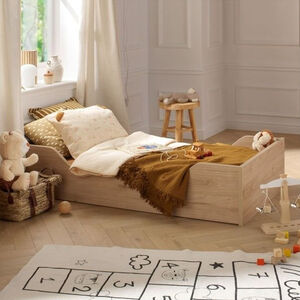 Kit de transformation pour lit Little Big Bed 140 x 70 cm Tokyo chêne 