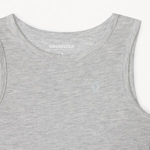 Lot de 3 maillots de corps sans manches unis pour garçon 