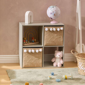 Étagère enfant Mix'n Modul 4 cases - Vert pastel 