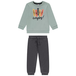 Ensemble de jogging en molleton print fantaisie pour bébé garçon 