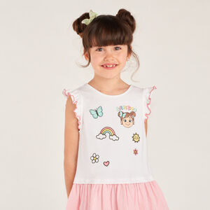 Robe 2-en-1 broderie Billie Boo pour fille 