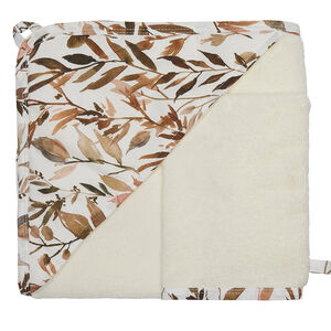 Cape de bain + gant de toilette - Caramel Forest 