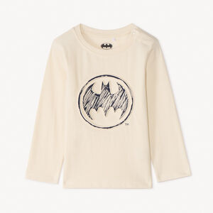 T-shirt manches longues print Batman Warner en relief pour bébé garçon 
