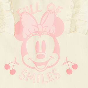 Débardeur bretelles à volants Minnie Disney pour bébé fille 