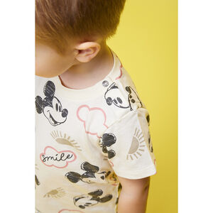 Ensemble court 2 pièces motif Mickey Disney pour bébé garçon 