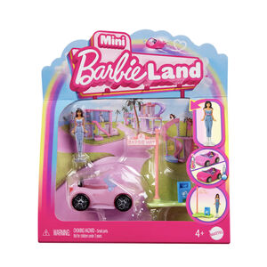 Mini voiture décapotable color change Mini-Barbieland avec figurine 