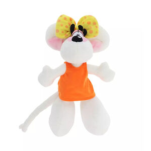 Peluche Diddlina en robe orange 30cm 