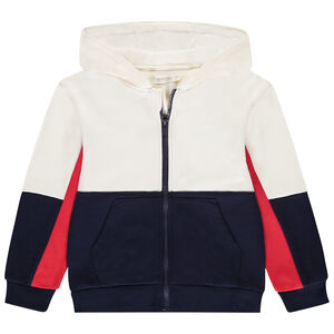 Gilet molleton effet color block pour garçon 