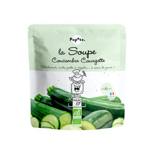 Soupe de concombre et courgette 190g 
