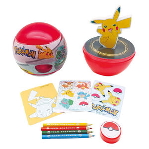 Coffret Boule Gomme Fun Pokémon Pikachu 