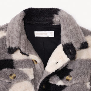 Surchemise à carreaux en sherpa pour garçon 