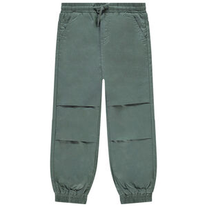 Pantalon battle doublé jersey à plis pour garçon 