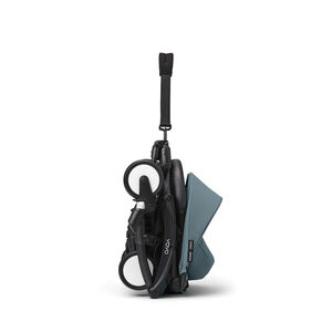 Poussette Stokke® YOYO³ à partir de 6 mois - cadre noir/aqua 