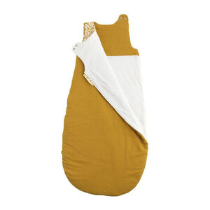 Gigoteuse sans manches ouatinée Promenons-nous 6-24M - Jaune Topaze 