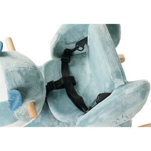 Animal à bascule - Blaireau Felix - Bleu poudré 