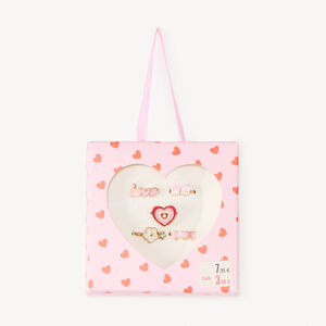 Lot de 5 bagues fantaisie pour fille 