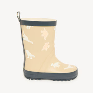 Bottes de pluie garçon motif dinosaures et couleurs changeantes 