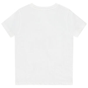 T-shirt manches courtes broderie requin garçon 