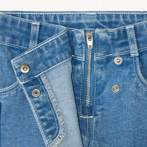 Jupe short en jean fille 