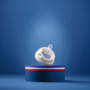 Tétine multi-perforée anti-colique en silicone débit 4 