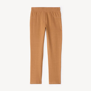 Jegging uni en maille pour fille 
