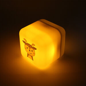 Veilleuse nomade 2 en 1 Cube B Finley le faon jaune 