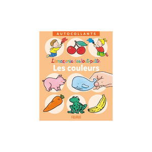 Livre L'imagerie des tout-petits Couleurs autocollant 
