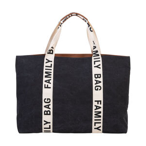 Sac à langer signature + pochette Family Bag noir 