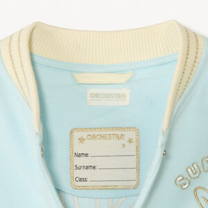 Veste teddy avec inscription 3D fille 