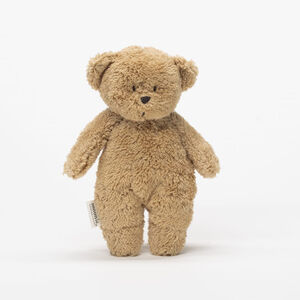 Petit Ours sensoriel Bio Capuccino 19cm 