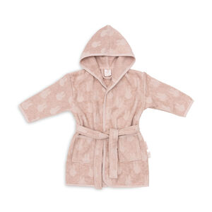 Peignoir de bain éponge 1-2 ans en jacquard Miffy wild rose 
