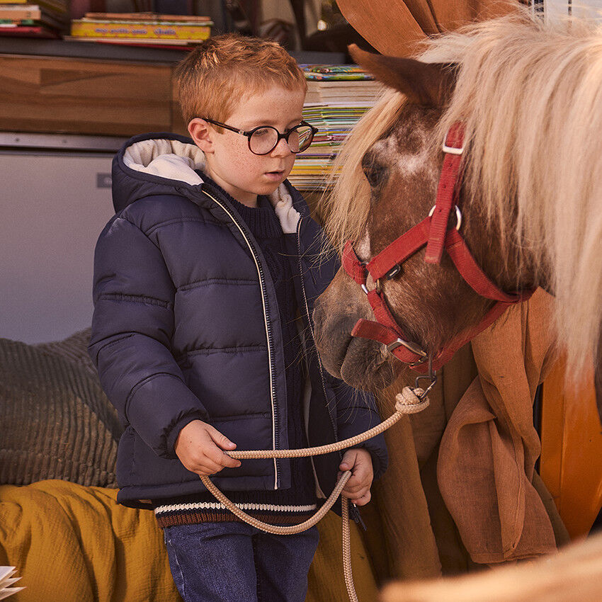Manteau garcon Doudoune Veste Parka enfant Orchestra
