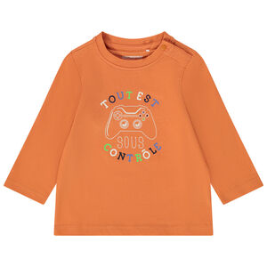 T-shirt manches longues print fantaisie pour bébé garçon 