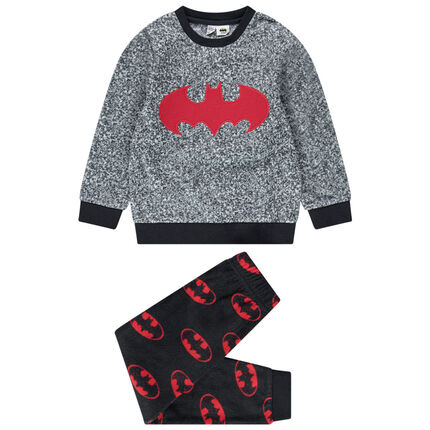 Pyjama En Polaire Avec Logos Batman Pour Enfant Garcon Orchestra Fr