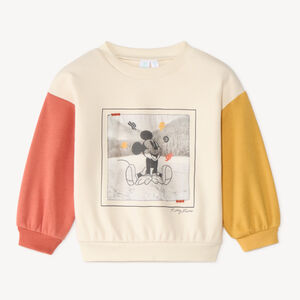 Sweat oversize bébé garçon colorblock Mickey Disney 