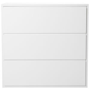 Commode Eden 3 tiroirs - Blanc 