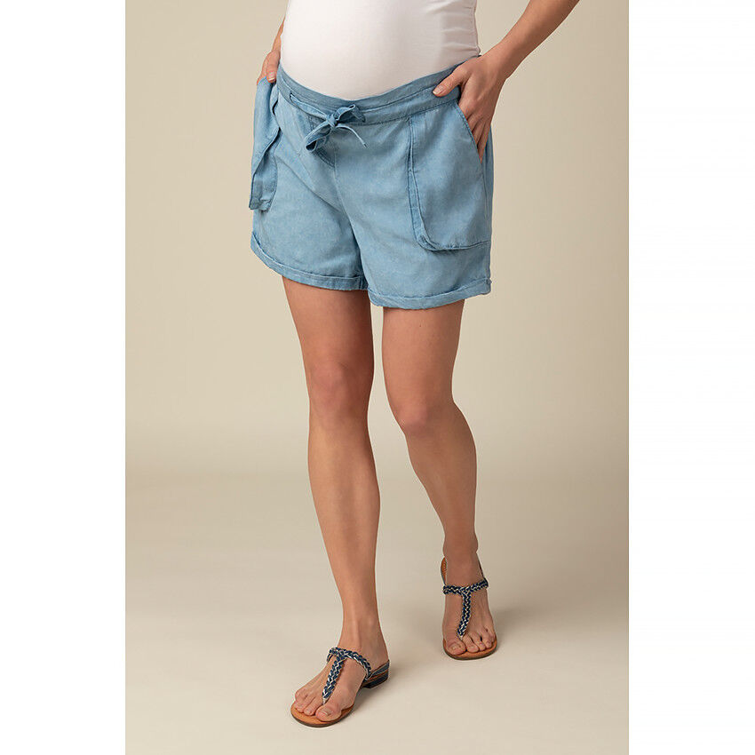 Short en jean de maternité outlet