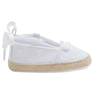 Espadrilles souples avec motif brodé  