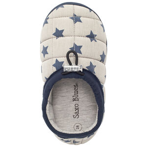 Chaussons bas élastiqués effet matelassé et imprimé étoiles all-over pour garçon 