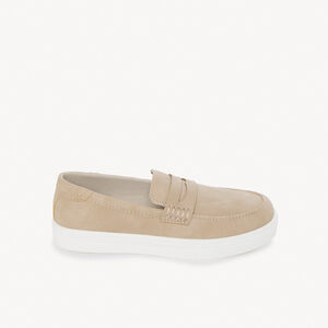 Chaussures bateau effet nubuck garçon 
