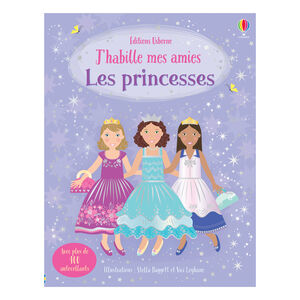 Livre J'habille Mes amies Les princesses 