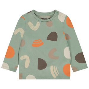T-shirt manches longues imprimé arty pour bébé garçon 