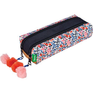 Trousse double "Les Fantaisies Antonia" - Bleu 