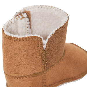 1/2 bottes camel doublées sherpa 