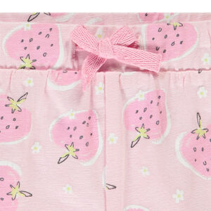 Short de sport imprimé fantaisie pour bébé fille 