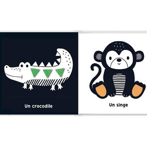 Livre 'Les animaux de la junlge' - A partir de 2 mois 