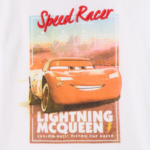 T-shirt manches courtes 1/2 oversize Flash McQueen Disney-Pixar pour garçon 