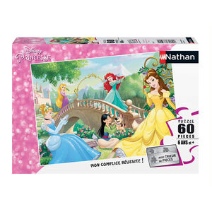 Puzzle 60 Pièces Après-Midi Entre Princesses Disney Nathan 